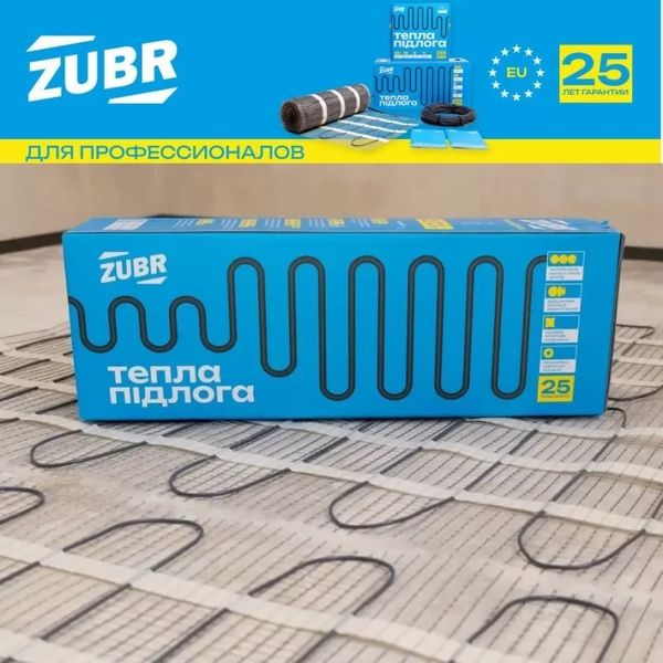 Нагрівальний мат Zubr 7 м2 + Wi-fi терморегулятор PWT 002 444149 фото