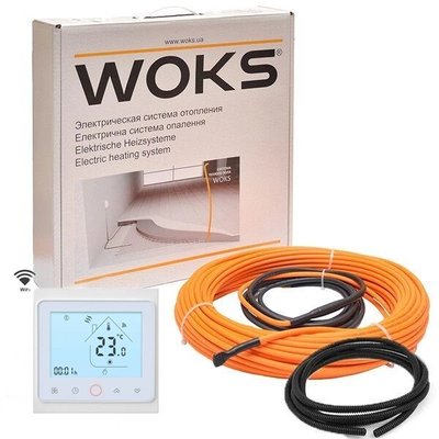 Нагрівальний кабель Woks-18 - E-Teplo