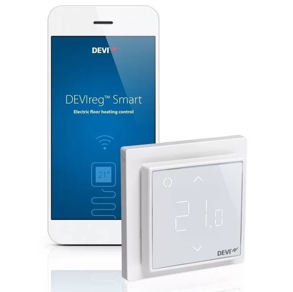 Терморегулятор Devireg Smart Wi-FiIvory - E-Teplo
