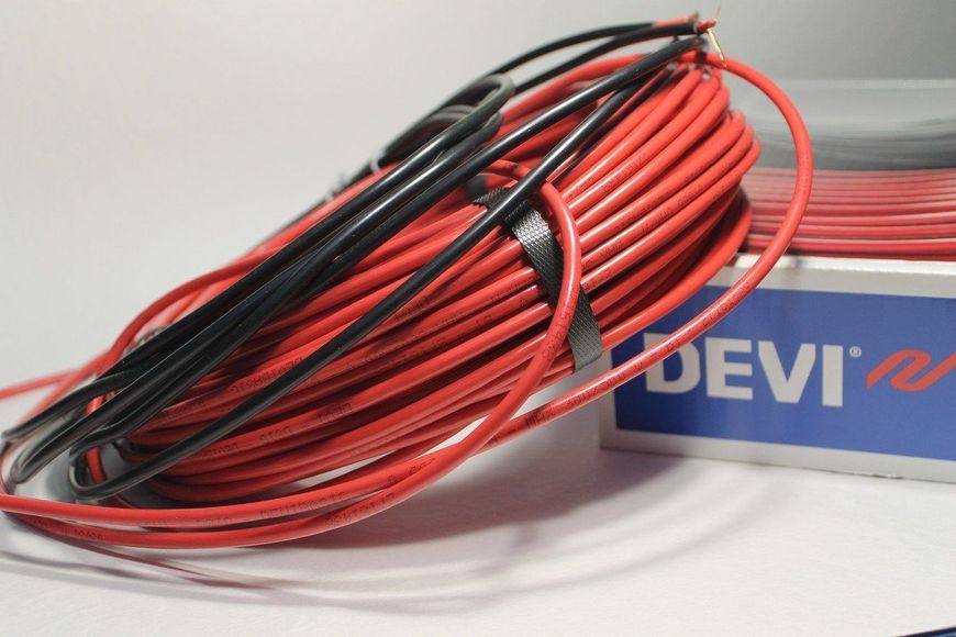 Нагрівальний кабель одножильний DEVIbasic 20S - 74 м, 1465 Вт 11449 фото