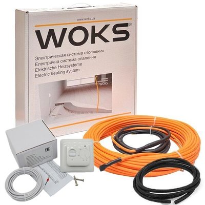 Нагревательный кабель Woks-18 - E-Teplo