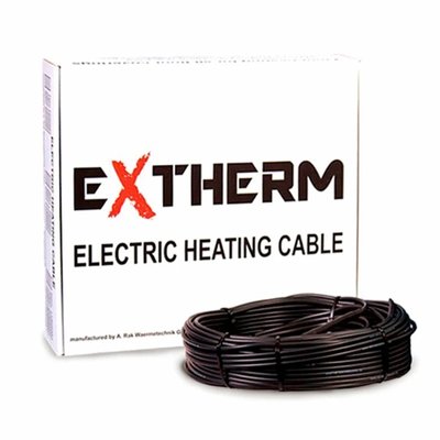 Нагревательный кабель Extherm ET ECO 60 м, 1200 Вт 777308 фото