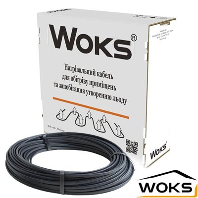 Нагревательный кабель Woks 30T - 4.5 м, 133 Вт 191168 фото