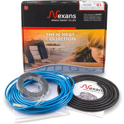 Нагрівальний кабель Nexans TXLP/2R - 11.8 м, 200 Вт 66367 фото